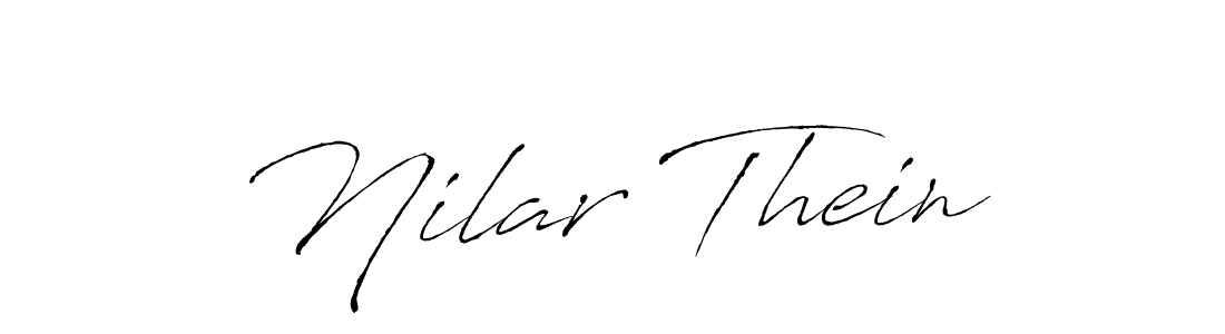 Nilar Thein stylish signature style. Best Handwritten Sign (Antro_Vectra) for my name. Handwritten Signature Collection Ideas for my name Nilar Thein. Nilar Thein signature style 6 images and pictures png