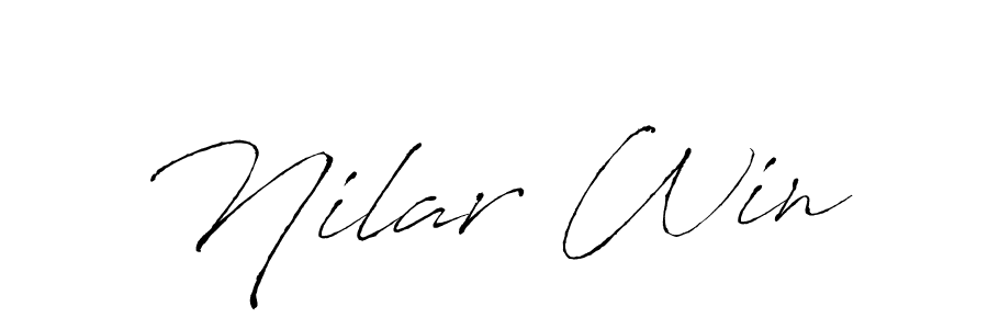 Check out images of Autograph of Nilar Win name. Actor Nilar Win Signature Style. Antro_Vectra is a professional sign style online. Nilar Win signature style 6 images and pictures png