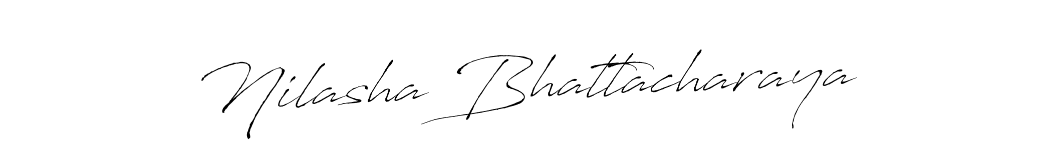 Use a signature maker to create a handwritten signature online. With this signature software, you can design (Antro_Vectra) your own signature for name Nilasha Bhattacharaya. Nilasha Bhattacharaya signature style 6 images and pictures png