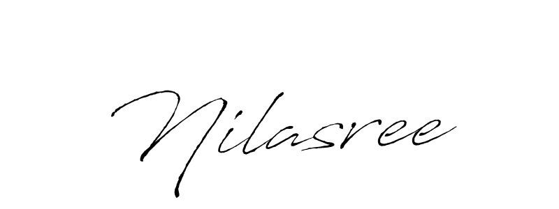 Make a beautiful signature design for name Nilasree. With this signature (Antro_Vectra) style, you can create a handwritten signature for free. Nilasree signature style 6 images and pictures png