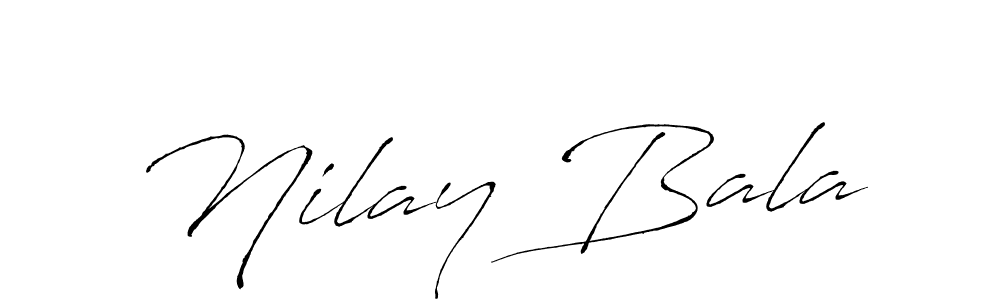 Make a beautiful signature design for name Nilay Bala. Use this online signature maker to create a handwritten signature for free. Nilay Bala signature style 6 images and pictures png