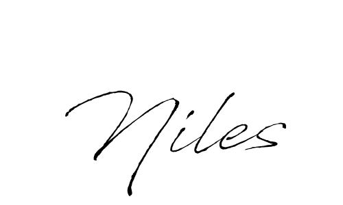 How to Draw Niles signature style? Antro_Vectra is a latest design signature styles for name Niles. Niles signature style 6 images and pictures png