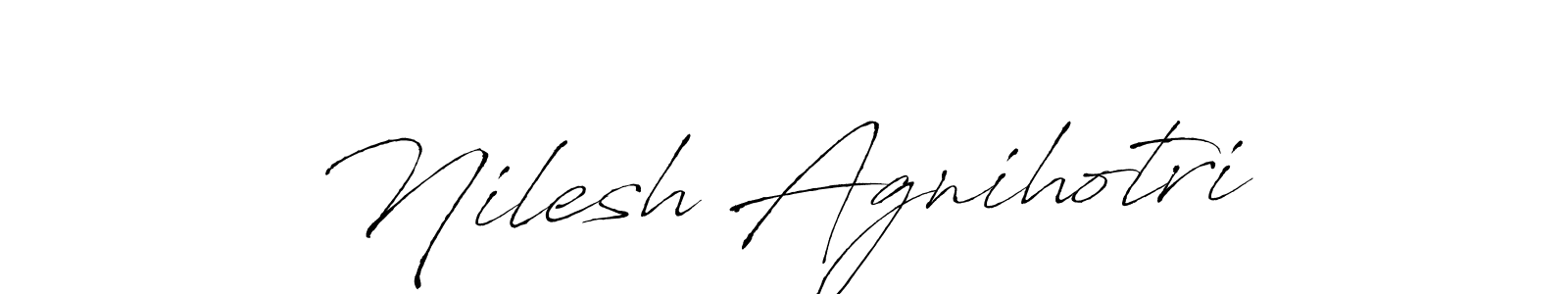 You can use this online signature creator to create a handwritten signature for the name Nilesh Agnihotri. This is the best online autograph maker. Nilesh Agnihotri signature style 6 images and pictures png