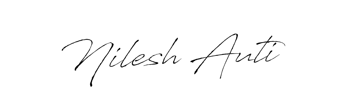 How to Draw Nilesh Auti signature style? Antro_Vectra is a latest design signature styles for name Nilesh Auti. Nilesh Auti signature style 6 images and pictures png