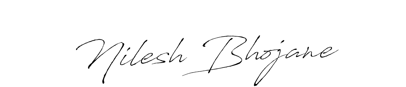The best way (Antro_Vectra) to make a short signature is to pick only two or three words in your name. The name Nilesh Bhojane include a total of six letters. For converting this name. Nilesh Bhojane signature style 6 images and pictures png