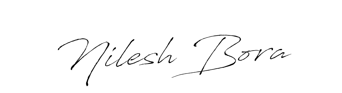 Make a beautiful signature design for name Nilesh Bora. Use this online signature maker to create a handwritten signature for free. Nilesh Bora signature style 6 images and pictures png