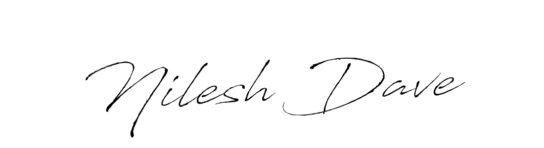 How to make Nilesh Dave signature? Antro_Vectra is a professional autograph style. Create handwritten signature for Nilesh Dave name. Nilesh Dave signature style 6 images and pictures png