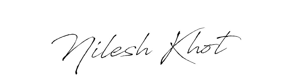 It looks lik you need a new signature style for name Nilesh Khot. Design unique handwritten (Antro_Vectra) signature with our free signature maker in just a few clicks. Nilesh Khot signature style 6 images and pictures png