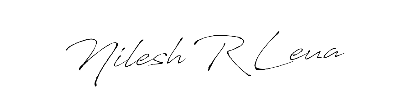 How to Draw Nilesh R Leua signature style? Antro_Vectra is a latest design signature styles for name Nilesh R Leua. Nilesh R Leua signature style 6 images and pictures png