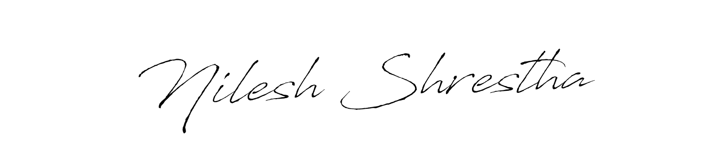 You should practise on your own different ways (Antro_Vectra) to write your name (Nilesh Shrestha) in signature. don't let someone else do it for you. Nilesh Shrestha signature style 6 images and pictures png