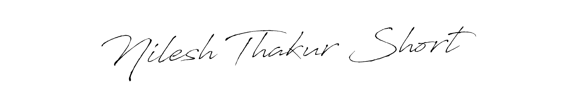 It looks lik you need a new signature style for name Nilesh Thakur Short. Design unique handwritten (Antro_Vectra) signature with our free signature maker in just a few clicks. Nilesh Thakur Short signature style 6 images and pictures png