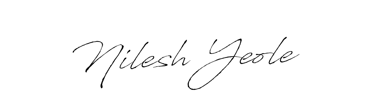 This is the best signature style for the Nilesh Yeole name. Also you like these signature font (Antro_Vectra). Mix name signature. Nilesh Yeole signature style 6 images and pictures png