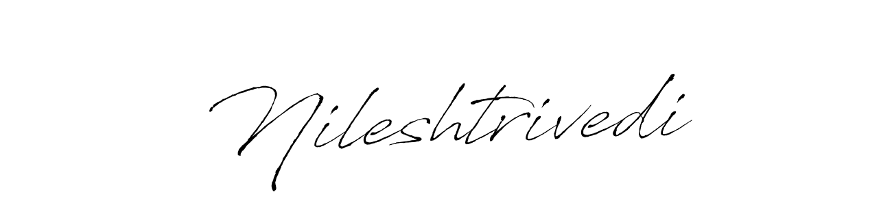 The best way (Antro_Vectra) to make a short signature is to pick only two or three words in your name. The name Nileshtrivedi include a total of six letters. For converting this name. Nileshtrivedi signature style 6 images and pictures png