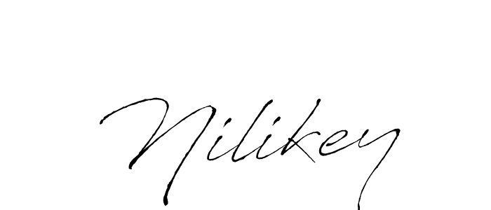 Make a beautiful signature design for name Nilikey. With this signature (Antro_Vectra) style, you can create a handwritten signature for free. Nilikey signature style 6 images and pictures png