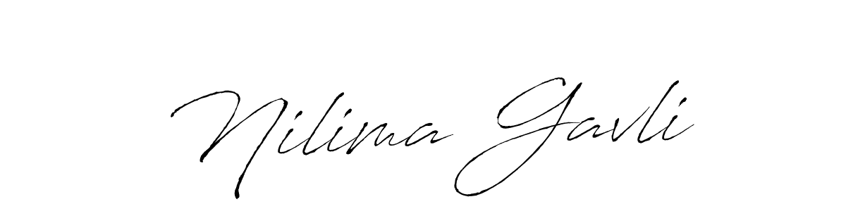 Similarly Antro_Vectra is the best handwritten signature design. Signature creator online .You can use it as an online autograph creator for name Nilima Gavli. Nilima Gavli signature style 6 images and pictures png