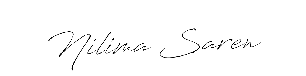 if you are searching for the best signature style for your name Nilima Saren. so please give up your signature search. here we have designed multiple signature styles  using Antro_Vectra. Nilima Saren signature style 6 images and pictures png