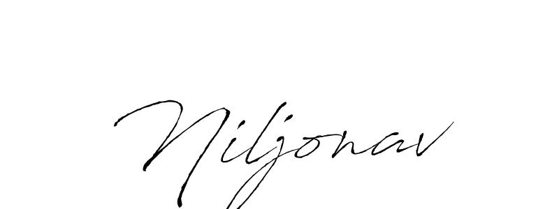 if you are searching for the best signature style for your name Niljonav. so please give up your signature search. here we have designed multiple signature styles  using Antro_Vectra. Niljonav signature style 6 images and pictures png