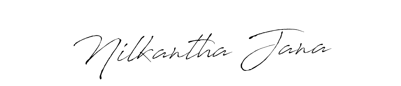 Antro_Vectra is a professional signature style that is perfect for those who want to add a touch of class to their signature. It is also a great choice for those who want to make their signature more unique. Get Nilkantha Jana name to fancy signature for free. Nilkantha Jana signature style 6 images and pictures png