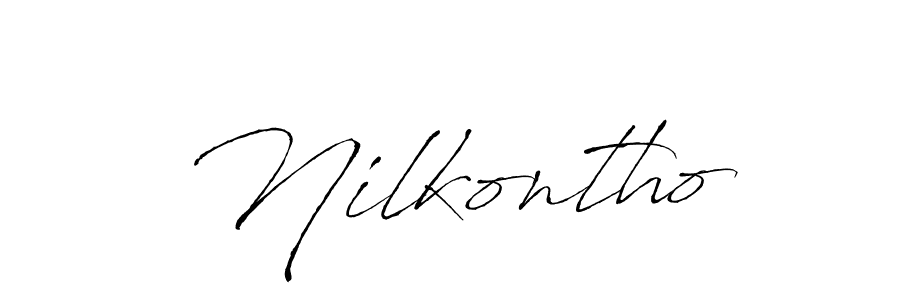 Best and Professional Signature Style for Nilkontho. Antro_Vectra Best Signature Style Collection. Nilkontho signature style 6 images and pictures png