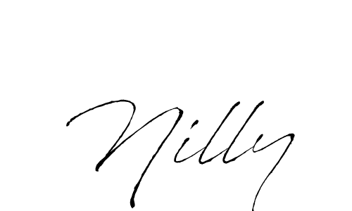 Also we have Nilly name is the best signature style. Create professional handwritten signature collection using Antro_Vectra autograph style. Nilly signature style 6 images and pictures png