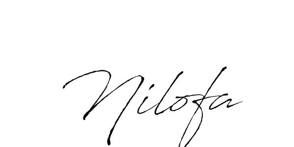 You should practise on your own different ways (Antro_Vectra) to write your name (Nilofa) in signature. don't let someone else do it for you. Nilofa signature style 6 images and pictures png