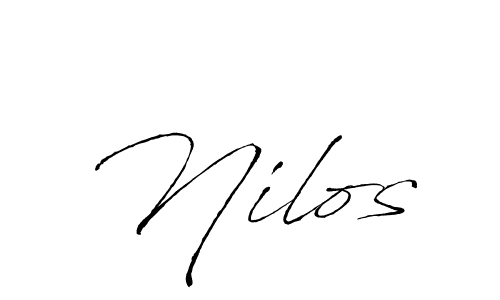 Best and Professional Signature Style for Nilos. Antro_Vectra Best Signature Style Collection. Nilos signature style 6 images and pictures png