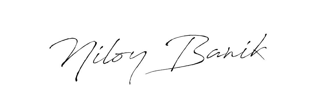 It looks lik you need a new signature style for name Niloy Banik. Design unique handwritten (Antro_Vectra) signature with our free signature maker in just a few clicks. Niloy Banik signature style 6 images and pictures png