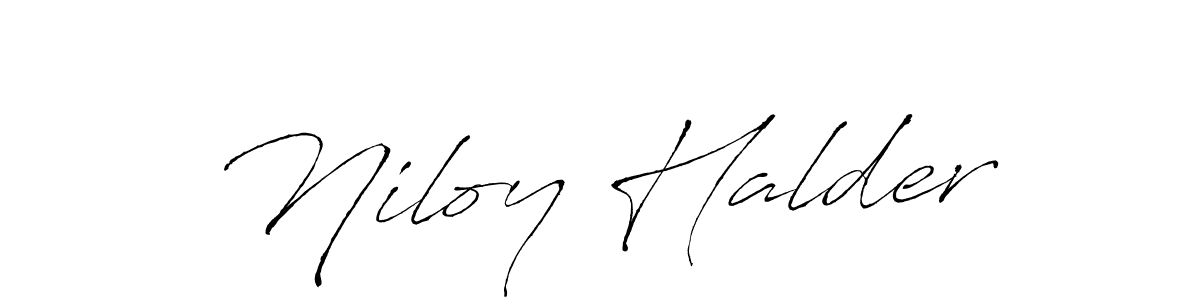 Antro_Vectra is a professional signature style that is perfect for those who want to add a touch of class to their signature. It is also a great choice for those who want to make their signature more unique. Get Niloy Halder name to fancy signature for free. Niloy Halder signature style 6 images and pictures png