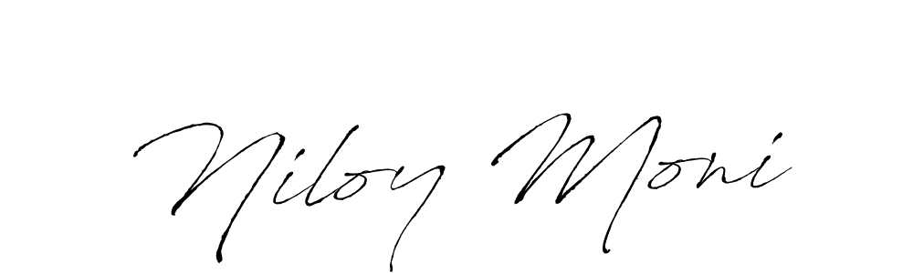 Antro_Vectra is a professional signature style that is perfect for those who want to add a touch of class to their signature. It is also a great choice for those who want to make their signature more unique. Get Niloy Moni name to fancy signature for free. Niloy Moni signature style 6 images and pictures png