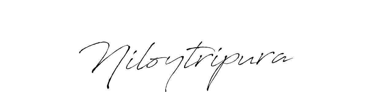 Make a beautiful signature design for name Niloytripura. With this signature (Antro_Vectra) style, you can create a handwritten signature for free. Niloytripura signature style 6 images and pictures png