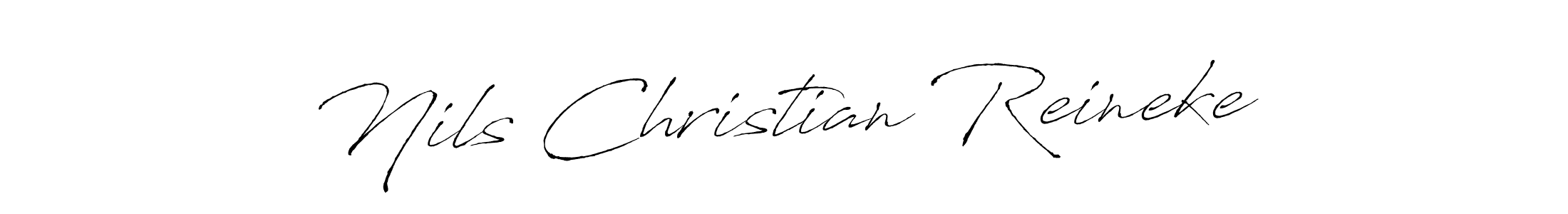 Antro_Vectra is a professional signature style that is perfect for those who want to add a touch of class to their signature. It is also a great choice for those who want to make their signature more unique. Get Nils Christian Reineke name to fancy signature for free. Nils Christian Reineke signature style 6 images and pictures png