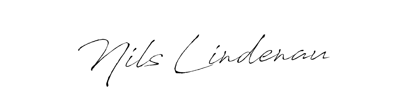 Also we have Nils Lindenau name is the best signature style. Create professional handwritten signature collection using Antro_Vectra autograph style. Nils Lindenau signature style 6 images and pictures png