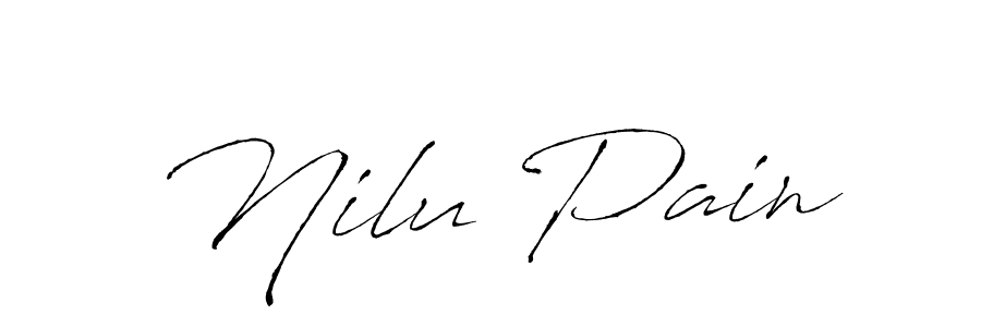 It looks lik you need a new signature style for name Nilu Pain. Design unique handwritten (Antro_Vectra) signature with our free signature maker in just a few clicks. Nilu Pain signature style 6 images and pictures png