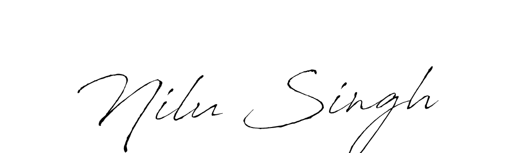 You can use this online signature creator to create a handwritten signature for the name Nilu Singh. This is the best online autograph maker. Nilu Singh signature style 6 images and pictures png