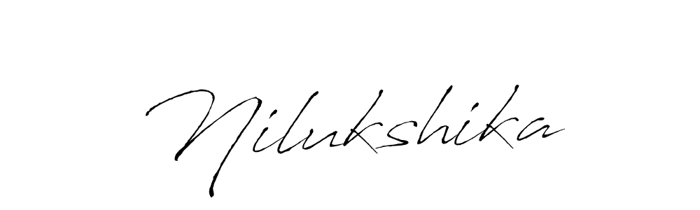 Antro_Vectra is a professional signature style that is perfect for those who want to add a touch of class to their signature. It is also a great choice for those who want to make their signature more unique. Get Nilukshika name to fancy signature for free. Nilukshika signature style 6 images and pictures png