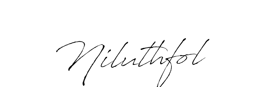 Design your own signature with our free online signature maker. With this signature software, you can create a handwritten (Antro_Vectra) signature for name Niluthfol. Niluthfol signature style 6 images and pictures png