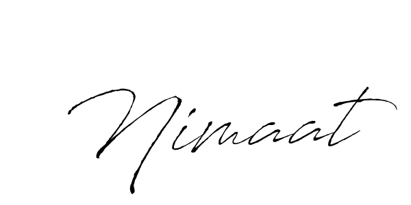 if you are searching for the best signature style for your name Nimaat. so please give up your signature search. here we have designed multiple signature styles  using Antro_Vectra. Nimaat signature style 6 images and pictures png