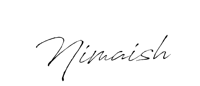Also You can easily find your signature by using the search form. We will create Nimaish name handwritten signature images for you free of cost using Antro_Vectra sign style. Nimaish signature style 6 images and pictures png