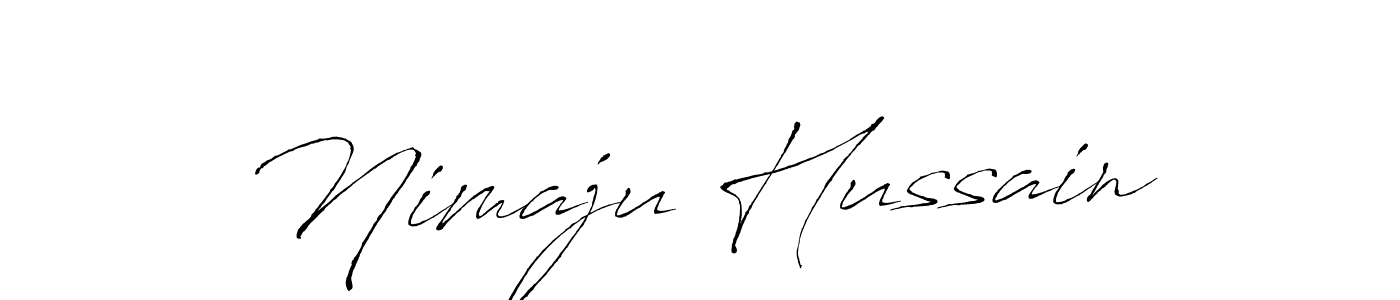 You should practise on your own different ways (Antro_Vectra) to write your name (Nimaju Hussain) in signature. don't let someone else do it for you. Nimaju Hussain signature style 6 images and pictures png