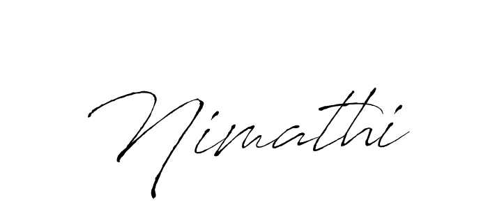 Similarly Antro_Vectra is the best handwritten signature design. Signature creator online .You can use it as an online autograph creator for name Nimathi. Nimathi signature style 6 images and pictures png