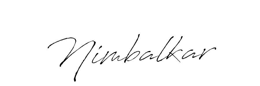 How to make Nimbalkar signature? Antro_Vectra is a professional autograph style. Create handwritten signature for Nimbalkar name. Nimbalkar signature style 6 images and pictures png