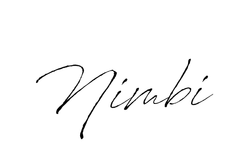 Also we have Nimbi name is the best signature style. Create professional handwritten signature collection using Antro_Vectra autograph style. Nimbi signature style 6 images and pictures png