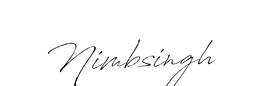 You should practise on your own different ways (Antro_Vectra) to write your name (Nimbsingh) in signature. don't let someone else do it for you. Nimbsingh signature style 6 images and pictures png