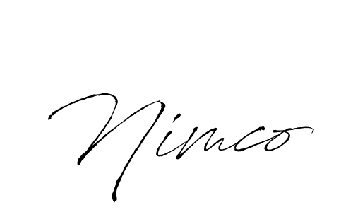 You should practise on your own different ways (Antro_Vectra) to write your name (Nimco) in signature. don't let someone else do it for you. Nimco signature style 6 images and pictures png