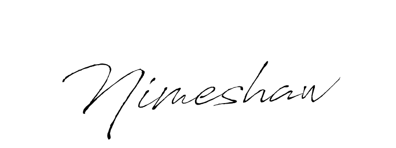 if you are searching for the best signature style for your name Nimeshaw. so please give up your signature search. here we have designed multiple signature styles  using Antro_Vectra. Nimeshaw signature style 6 images and pictures png