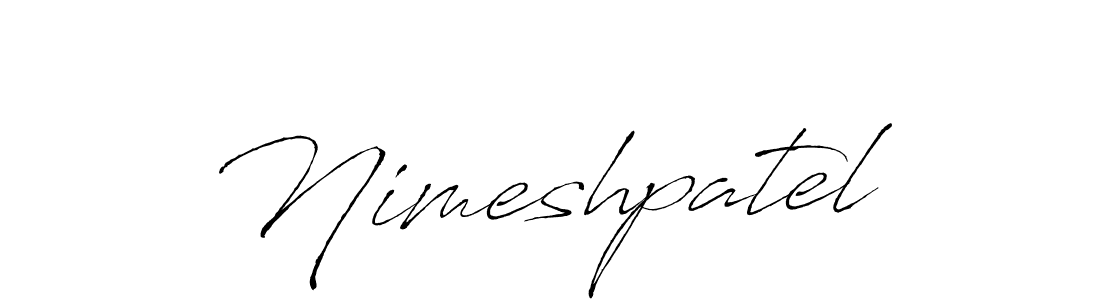 The best way (Antro_Vectra) to make a short signature is to pick only two or three words in your name. The name Nimeshpatel include a total of six letters. For converting this name. Nimeshpatel signature style 6 images and pictures png