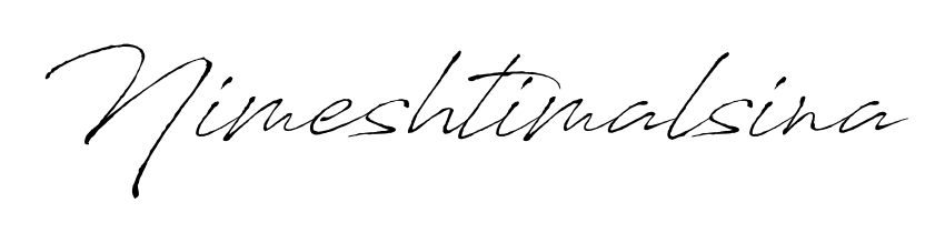 The Antro_Vectra signature style provides a bold statement for name Nimeshtimalsina. Designed for business owners, executives, and leaders. Nimeshtimalsina signature style 6 images and pictures png