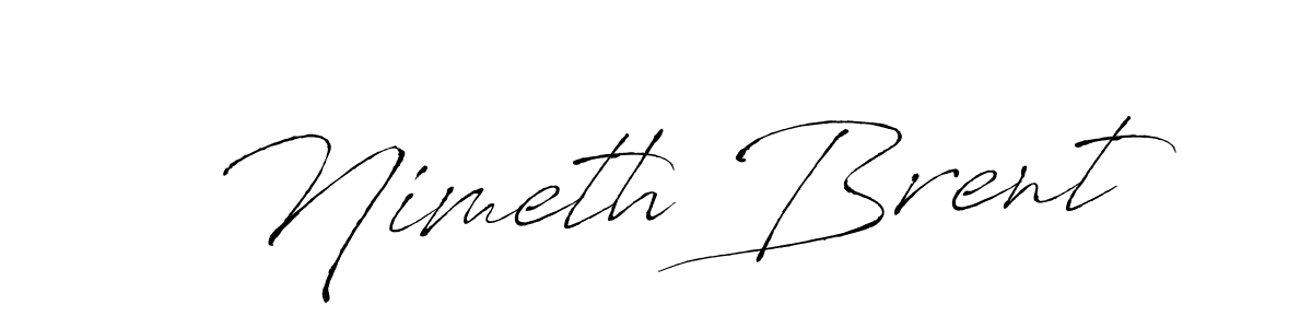Antro_Vectra is a professional signature style that is perfect for those who want to add a touch of class to their signature. It is also a great choice for those who want to make their signature more unique. Get Nimeth Brent name to fancy signature for free. Nimeth Brent signature style 6 images and pictures png