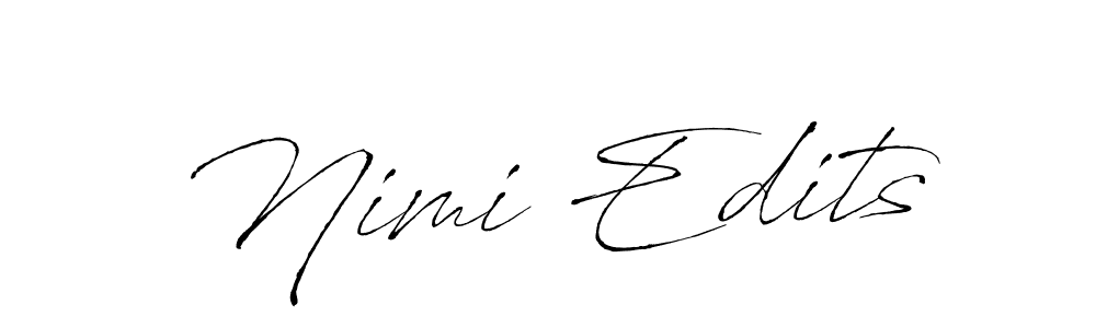 Here are the top 10 professional signature styles for the name Nimi Edits. These are the best autograph styles you can use for your name. Nimi Edits signature style 6 images and pictures png