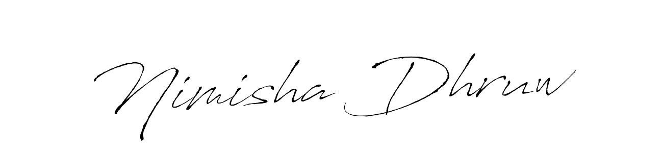 You can use this online signature creator to create a handwritten signature for the name Nimisha Dhruw. This is the best online autograph maker. Nimisha Dhruw signature style 6 images and pictures png